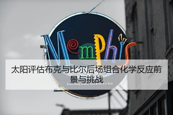 太阳评估布克与比尔后场组合化学反应前景与挑战